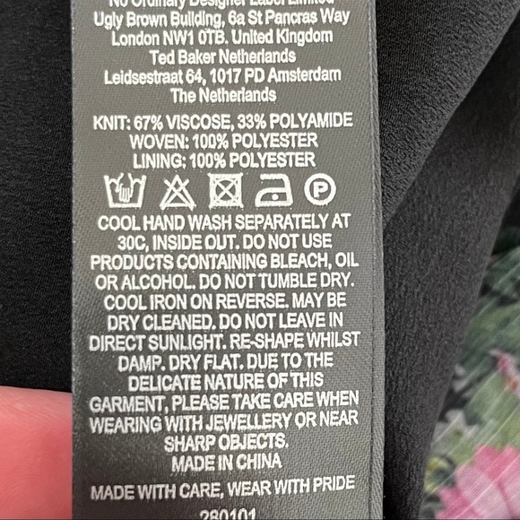 NEW Ted Baker Jennias Dress US 8 (UK 3) - Picture 12 of 12